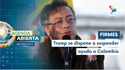 Entrevista | Trump confirma que aplicará aranceles a productos colombianos