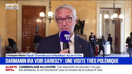 Nicolas Sarkozy incarcéré: "C'est une situation inédite", indique Christophe Marion, député "Ensemble pour la République"