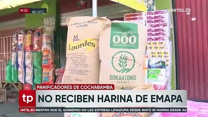 Panificadores de Cochabamba dice que su producción bajó porque Emapa aún no entrega los insumos subvencionados