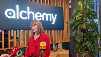 Caoimhe Archibald defends department performance on energy targets during Derry visit