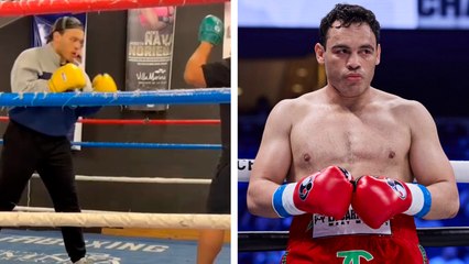 Julio César Chávez Jr. regresa a los entrenamientos rutinarios y así lo presume en redes sociales
