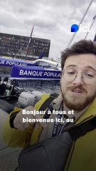 Transat Café l'Or : ICI Normandie vous fait visiter l'Ultime Banque Populaire d'Armel Le Cléac'h et Sébastien Josse