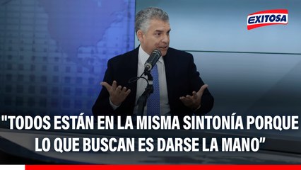 Rafael Vela: Todos los políticos están en la misma sintonía porque tratan de establecer un pacto de impunidad