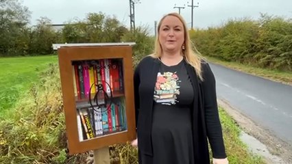 Free Penguin book sharing box opens in Hartlepool