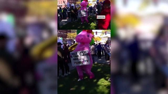 Grandes multitudes se manifiestan contra Trump en las protestas Sin Reyes en todo Estados Unidos