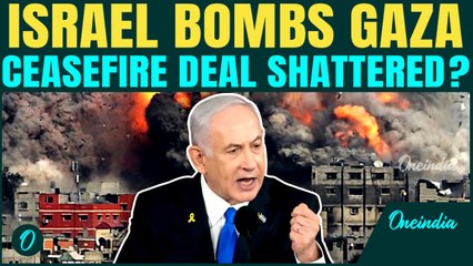Israel Drops 153 TONNES of BOMBS on Gaza in a Day| Netanyahu BETRAYS Trump| Gaza Ceasefire Crumbles?
