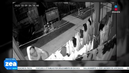 Hombre es captado robando ropa interior de un domicilio de Quintana Roo