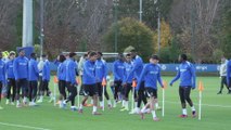 Cone Wars as Chelsea Train Ahead of Ajax UCL match tomorrow