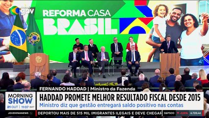 Haddad PROMETE MELHOR RESULTADO FISCAL desde 2015; Pablo Spyer MANDA A REAL