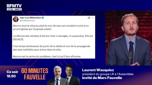 Propos d'Emmanuel Macron sur la réforme des retraites: pour François Piquemal, député (LFI), le roi des arnaques nous révèle sa propre arnaque sur le sujet