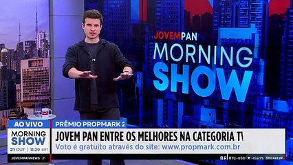 Jovem Pan News é INDICADA ao PRÊMIO Melhores do Propmark 2025!
