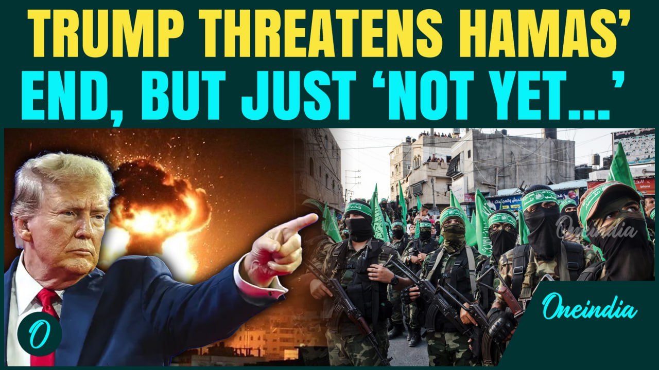 Trump Vows ‘FAST, FURIOUS & BRUTAL’ end to Hamas | Threatens to ‘Straighten out’ if Ceasefire Breaks