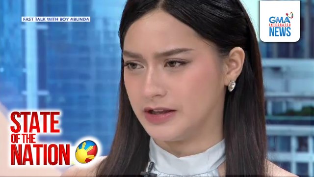 Jillian ward on Chavit Singson: Never ko po siyang nakilala, never ko po siyang na-meet | SONA