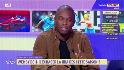 Wemby doit-il écraser la NBA dès cette saison ? - L'Équipe de Choc - extrait