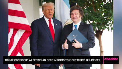 Trump Considers Argentinian Beef Imports to Fight Rising U.S. Prices