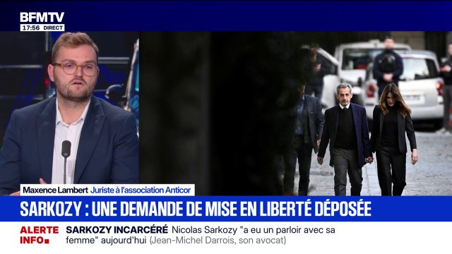 Rencontre entre Emmanuel Macron et Nicolas Sarkozy avant son incarcération: Maxence Lambert, juriste à l'association Anticor, déclare être choqué de cette rencontre