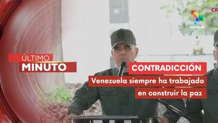 Padrino López: EE. UU. busca la paz con violencia