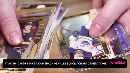 Trading Cards Make a Comeback as Sales Surge Across Generations