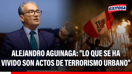 Alejandro Aguinaga sobre protestas del 15 de octubre: "Lo que se ha vivido son actos de terrorismo urbano"