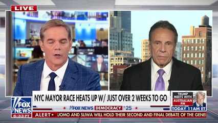 Cuomo warns there will be 'nobody left' in NYC if Mamdani becomes mayor - Fox News Video