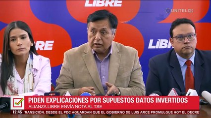 Alianza Libre pide al TSE las actas electorales de la segunda vuelta para una auditoría interna