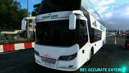Green Line Man 24.460 Double Decker Bus. ( Paid ) | MBD | Mod Author ‪J A Akash