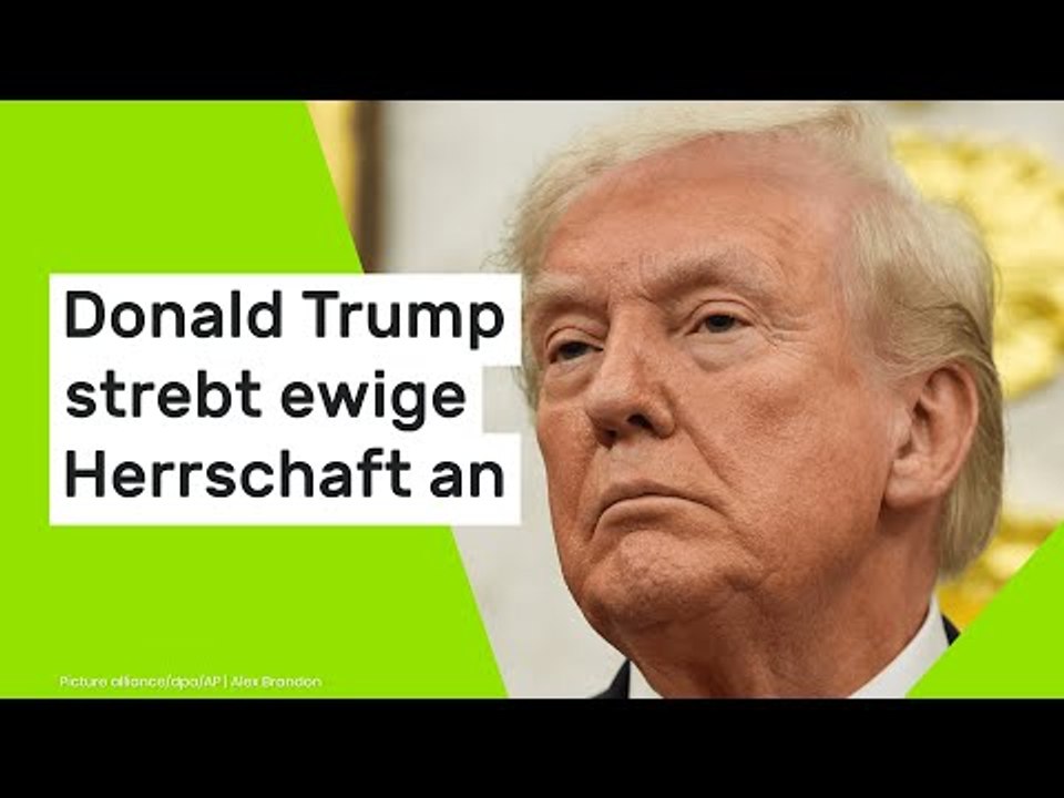Donald Trump: Tausende Jahre US-Präsident? Er strebt ewige Herrschaft an