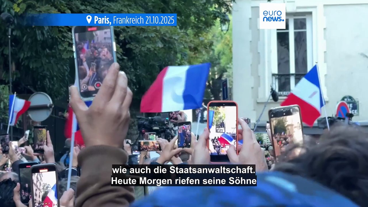 Novum in der eu-geschichte: frankreichs ex-präsident sarkozy wurde inhaftiert