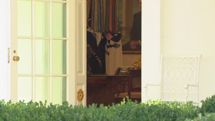 TRUMP’S MYSTERIOUS DRINK Before Rose Garden Press Appearance Shocks Everyone