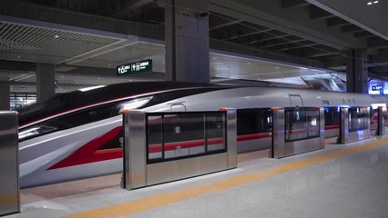 시속 453㎞...중국 세계 최고속 열차 시험 운행 성공 / YTN