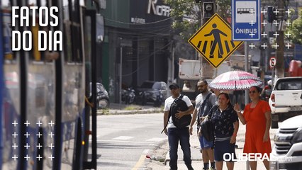 Paradas improvisadas e sem cobertura expõem usuários ao sol e à chuva em Ananindeua