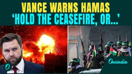 Vance Issues DIRE Warning to Hamas | Threatens ‘Very Bad Things’ if Al-Qassam Breaches Trump’s Deal