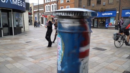 Vandalised postboxes divide opinion in Dartford
