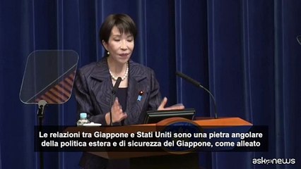 Giappone, la neopremier Takaichi: avrò discussioni franche con Trump