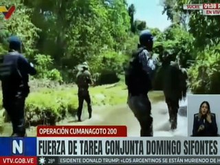 Sucre | FANB ofrece balance obtenido en el marco de la Operación Cumanagoto 200