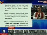 Asamblea Nacional presenta orden del día para la sesión ordinaria de este martes 21 de octubre