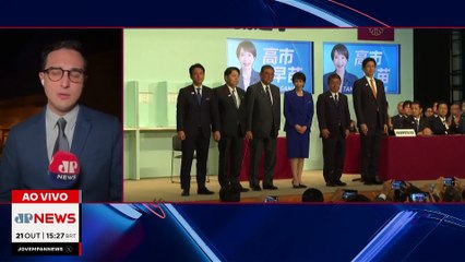 Parlamento do Japão elege Sanae Takaichi como a primeira mulher primeira-ministra | TEMPO REAL