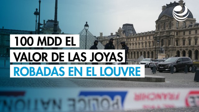 El valor de las joyas robadas en el Louvre es estimado en más de 100 millones de dólares
