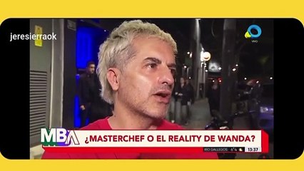 Ángel De Brito filoso contra Wanda Nara y su participación en Masterchef