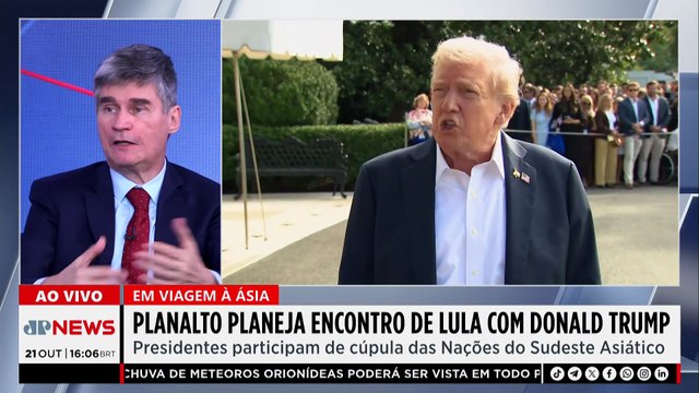 VEM AÍ? Planalto planeja encontro de Lula com Donald Trump