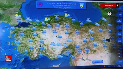 Bu hafta yurtta aralıklı yağış etkili olacak