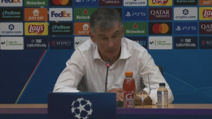 MENDILIBAR, rueda de prensa COMPLETA tras el FC BARCELONA 6 - 1 OLYMPIAKOS | CHAMPIONS LEAGUE