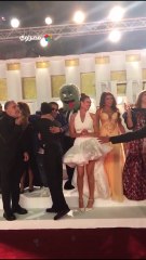 رانيا يوسف وهنادي مهنا تخطفان الأضواء على السجادة الحمراء في الجونة