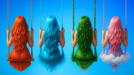 Fille Feu, Eau, Terre et Air ! Relooking des Quatre Éléments ! 🔥