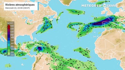 Rivière atmosphérique : météo perturbée ces prochains jours