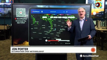 More than a dozen weather maps available on the AccuWeather app