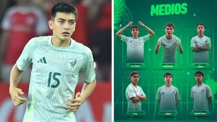 Gilberto Mora queda fuera de la convocatoria del Mundial Sub-17 Qatar 2025; ellos fueron los elegidos por Carlos Cariño