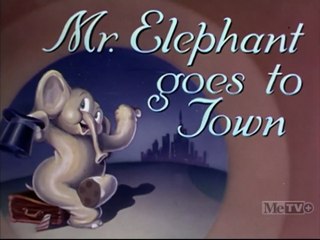 Totalmente Ligado - O Senhor Elefante Vai á Cidade (1940)