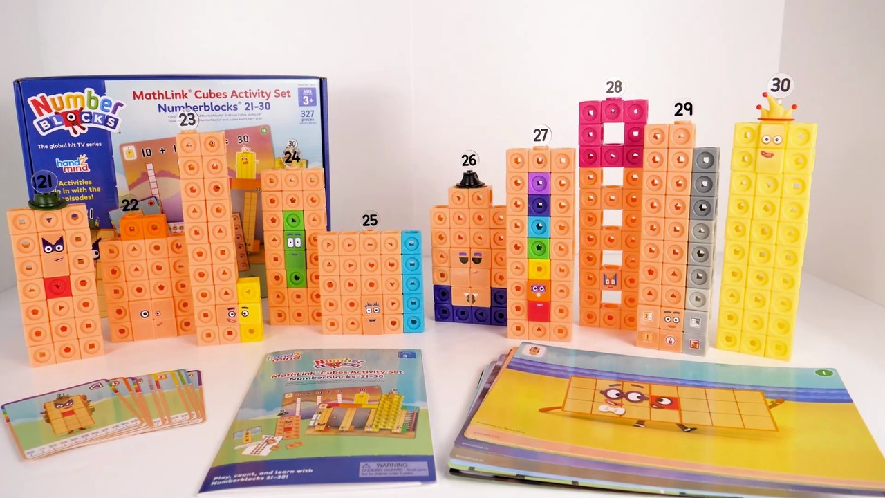 Let's Build Numberblocks 21-30 MathLink Cubes - video Dailymotion