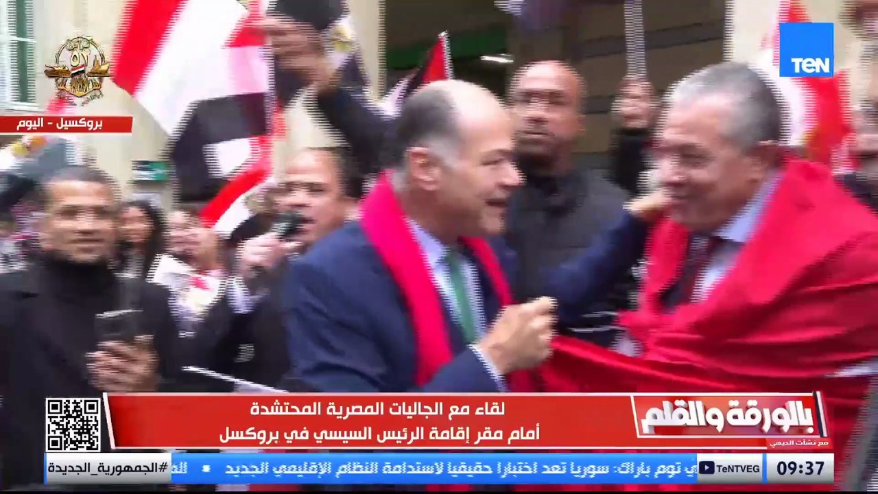 انت أخونا وابونا وكل ما نملك ومصر منصورة على إيدك.. المصريون في أوروبا يعبرون عن حبهم للرئيس السيسي